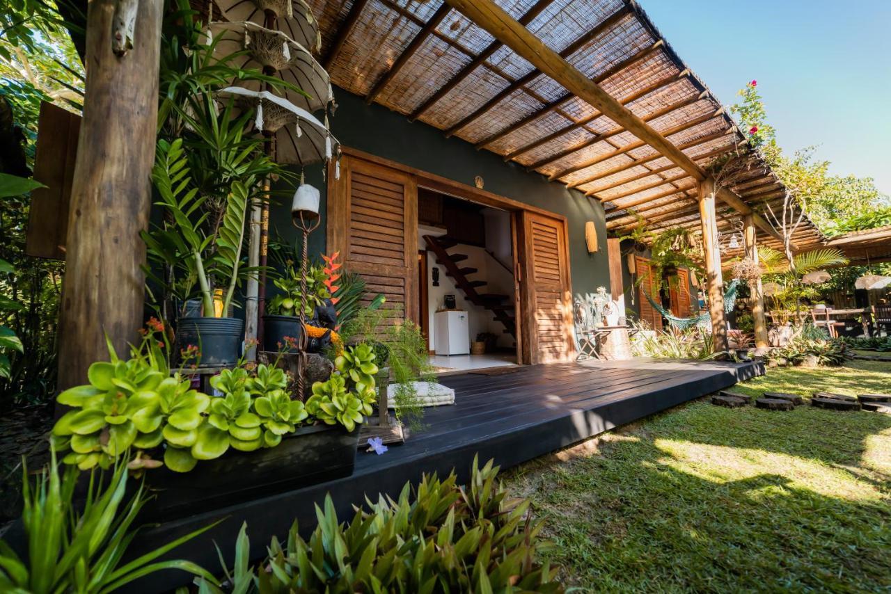 Bangalos Meu Jardim Caraíva Exteriör bild